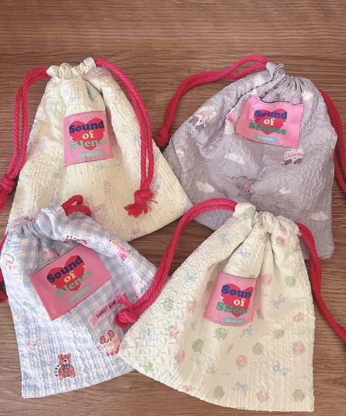 Mignonjour ポーチ Mignonjour/ミニ巾着ポーチ M2569 レディース