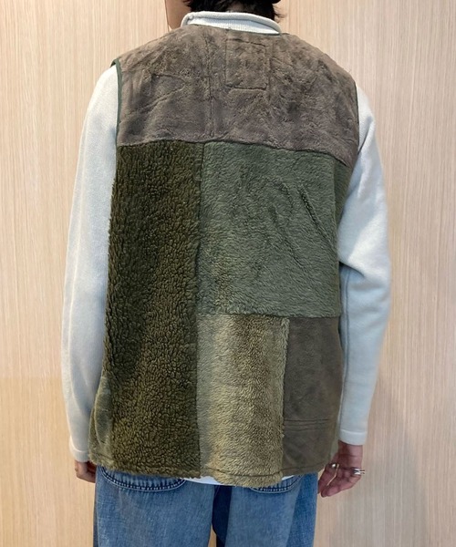 Johnbull（ジョンブル） ベスト ジレ 「rebear by johnbull」パッチ