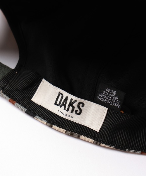CULLNI（クルニ） キャップ 帽子 CULLNI for DAKS LONDON Leather