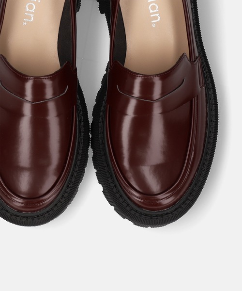 ローファー　23cm MAMIAN（マミアン） ローファー ラウンドトゥ トラックソール