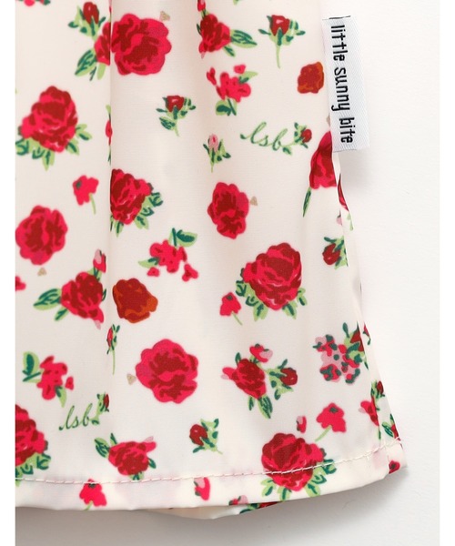 ドレス Little Sunny Bite / rose nylon mini dress レディース 