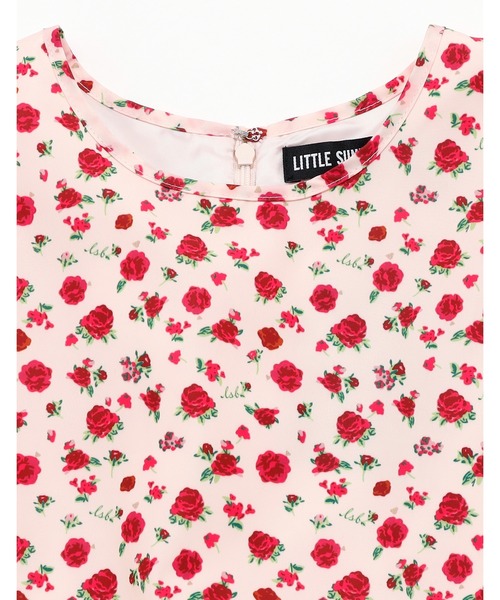 ドレス Little Sunny Bite / rose nylon mini dress レディース 