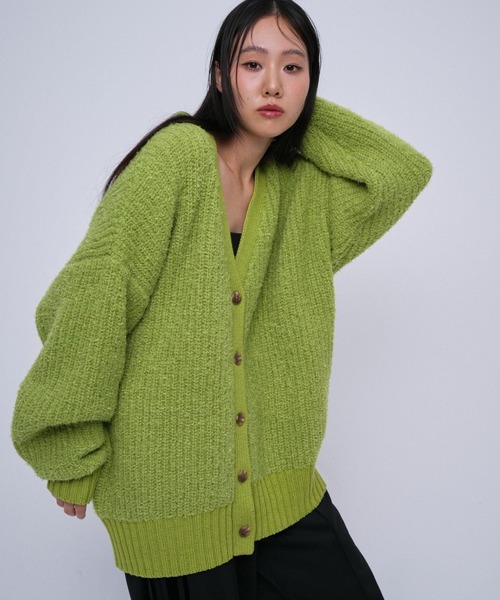 YOOU カーディガン Poodle cardigan (プードルカーディガン