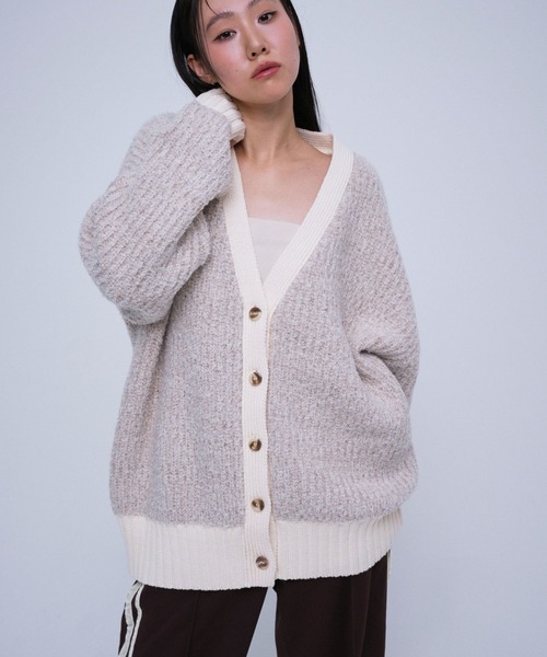 YOOU カーディガン Poodle cardigan (プードルカーディガン