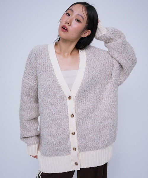 YOOU カーディガン Poodle cardigan (プードルカーディガン