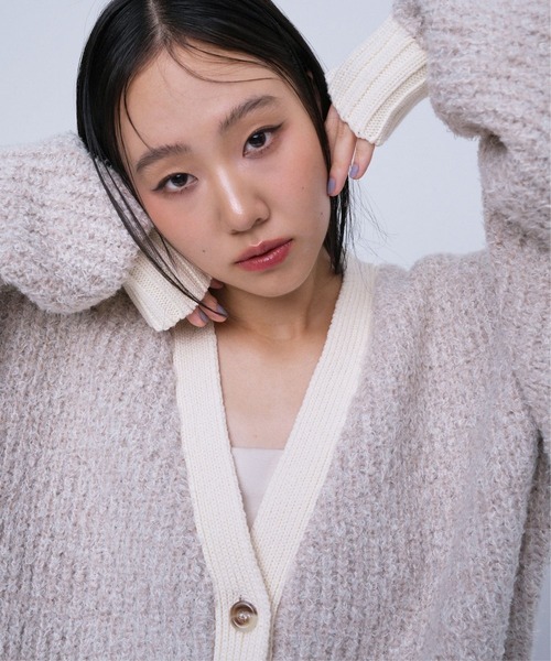 YOOU カーディガン Poodle cardigan (プードルカーディガン