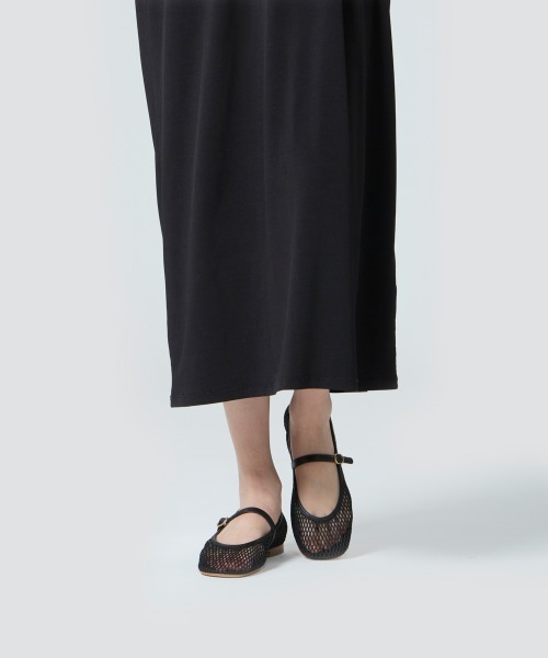 PELLICO BOLLE メリージェーン メッシュ パンプス BLACK PELLICO | メリージェーン メッシュ パンプス 1.0cm BLACK
