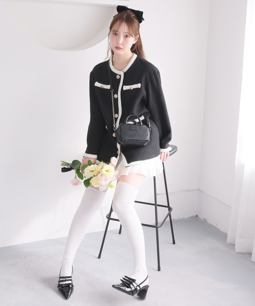 one after another NICE CLAUP ジャケット ノーカラージャケット WEB