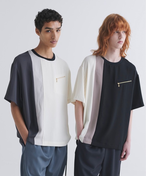 にょっき　CULLNI 半袖Tシャツ CULLNI 「CULLNI」 半袖Tシャツ 1 ネイビー メンズ : ZOZOTOWN