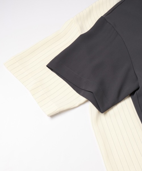 専用！新品！CULLNI Satin Mix Pocket Pullover 30%OFF【CULLNI(クルニ)】Double Satin Bi Color Pullover プル