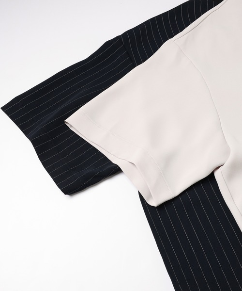 CULLNI tシャツ Double Satin Bi Color Pullover メンズ