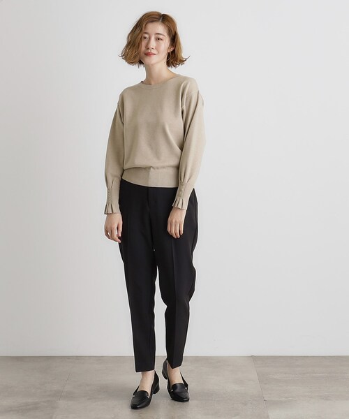 grove（グローブ） ニット セーター タックスリーブニット レディース