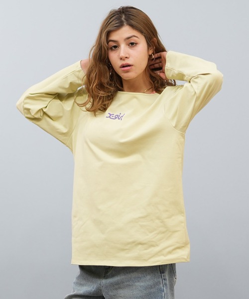 tシャツ X-GIRL/エックスガール 水陸両用 UVケア ロンT 155251013004 レディース