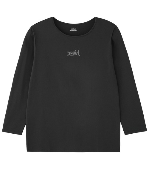 X-girl tシャツ X-GIRL/エックスガール 水陸両用 UVケア ロンT