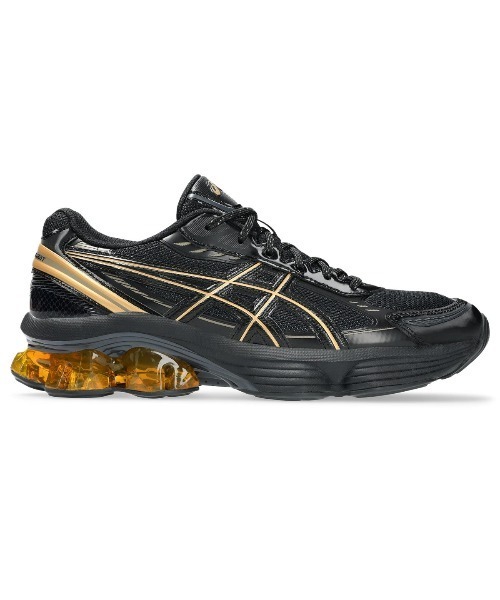 靴 ASICS GEL-KINETIC FLUENT Black / Gold ASICS（アシックス） スニーカー ASICS GEL-KINETIC FLUENT