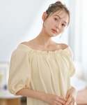 パジャマ ルームウェア 「綿100%/カップ付...の詳細画像2