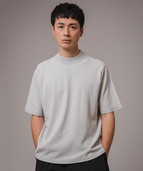 EDIFICE セーター ニット ”MULTI FUNCTION” モックネック ニット