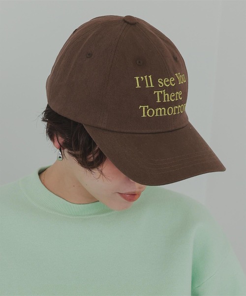 パテックフィリップ 刺繍ロゴ ノベルティキャップ ROUND TRACK＞タイポグラフィ ロゴキャップ