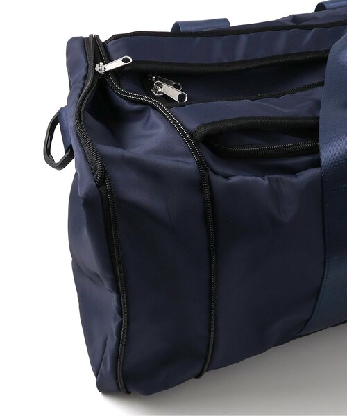 ✨未使用級✨ ADMJ 巾着 3way バッグ ネイビー 本革 保存袋 大容量 algy（アルジー） ボストンバッグ 3WAYボストンBAG「22-30L」 キッズ
