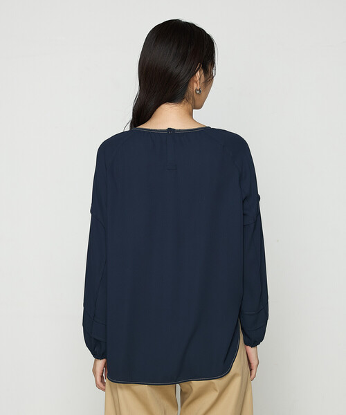 K．T キヨコ タカセ（K．T KIYOKO TAKASE）/オトナデニム デザインブラウス K.T KIYOKO TAKASE（K.T キヨコ タカセ） ブラウス シャツ オトナ