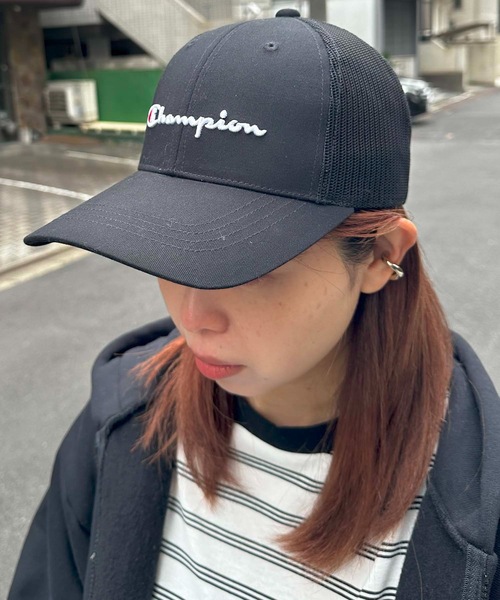 Champion キャップ 帽子 champion / ツイルメッシュキャップ 181