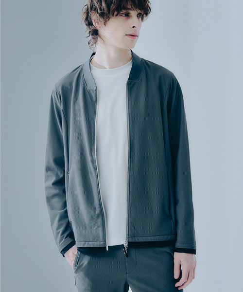 DESIGNWORKS ブルゾン アウター 「セットアップ対応」ナイロン