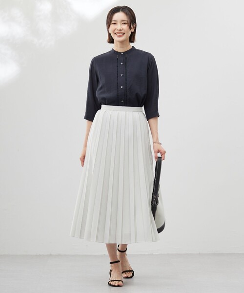 ブラウス シャツ 「WEB限定カラーあり・洗える」Sheer Vis