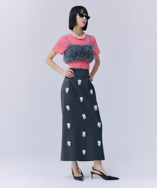 EIMY ISTOIRE（エイミーイストワール） tシャツ eimyボーダー Tシャツ