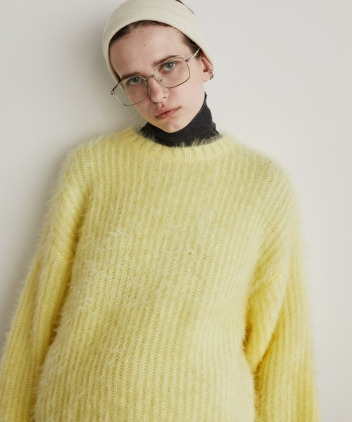 フェザーヤーンラメニット⭐タイムセール中⭐ Auntie Rosa Holiday（アンティローザホリデー） ニット セーター ラメ