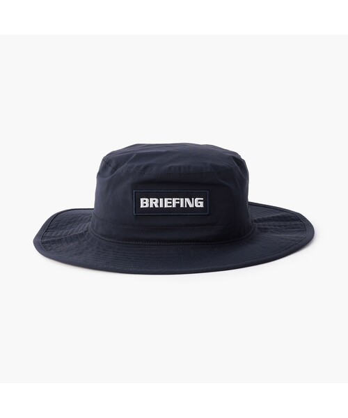 ブリーフィングゴルフ　メンズ　レインハット　黒 BRIEFING（ブリーフィング）の「【ブリーフィングゴルフ】MENS