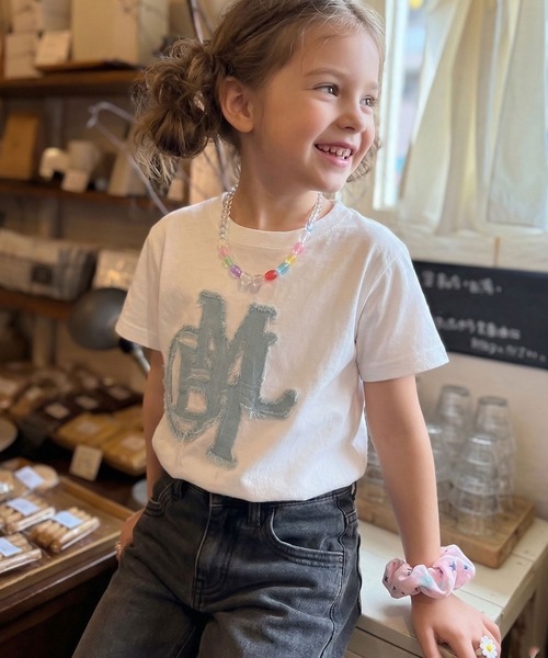 mily bilet tシャツ 半袖 「ドット柄追加！」「mily bilet」遊び心を