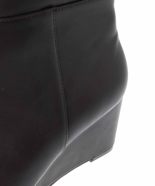 「31 Sons de mode」 ロングブーツ M ダークブラウン レディース_画像5