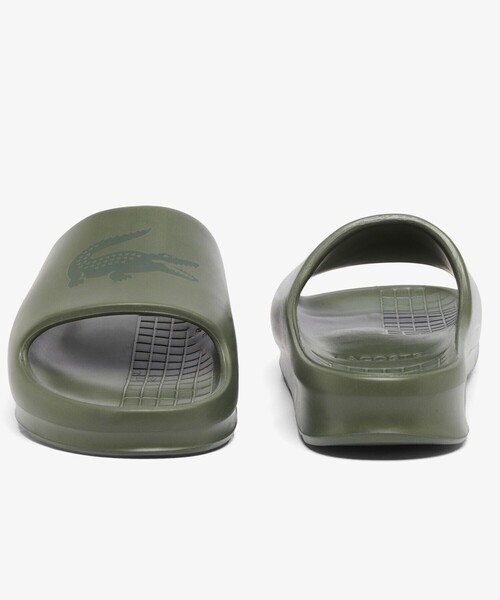 LACOSTE サンダル メンズ SERVE SLIDE 2.0 125 2 CMA : ZOZOTOWN