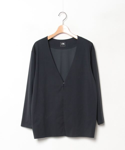 THE NORTH FACE ノーカラーナイロン ジャケット ネイビー THE NORTH FACE ノーカラーナイロン ジャケット ネイビー THE