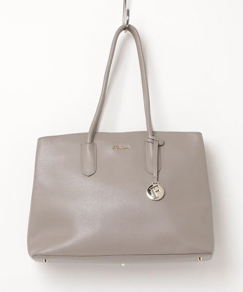 FURLA グレー トートバッグ FURLA 「FURLA」 ワンポイントトートバッグ - グレー レディース