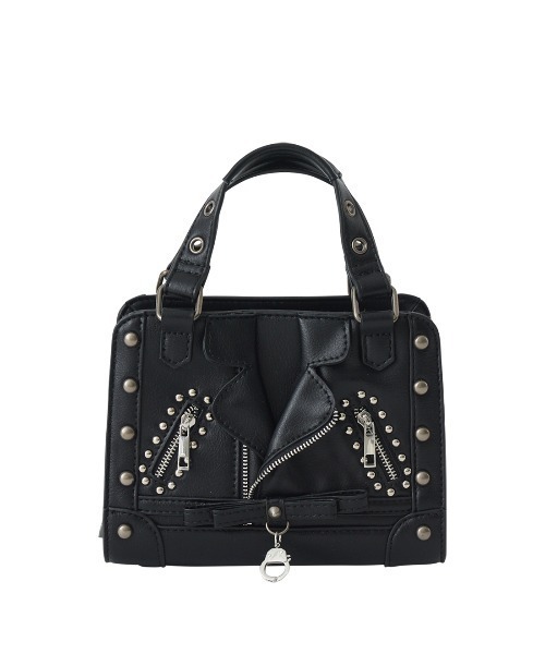 小物 AVENCHUMU Biker jacket-like wallet bag Biker jacket-like bag – AVENCHUMU （アバンチュウム）