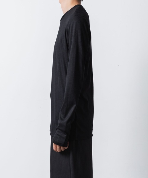 ATTACHMENT（アタッチメント） tシャツ 1/60 ウールスムース スリム