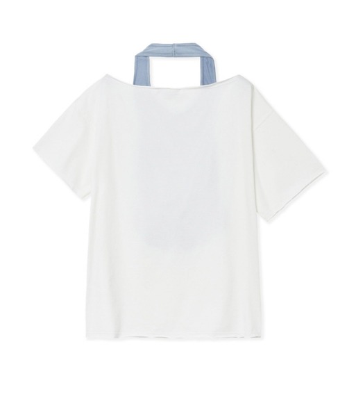MIDNIGHT MOVE string t 半袖 クロップTシャツ MIDNIGHT move tシャツ Midnight Move／SET89 T レディース