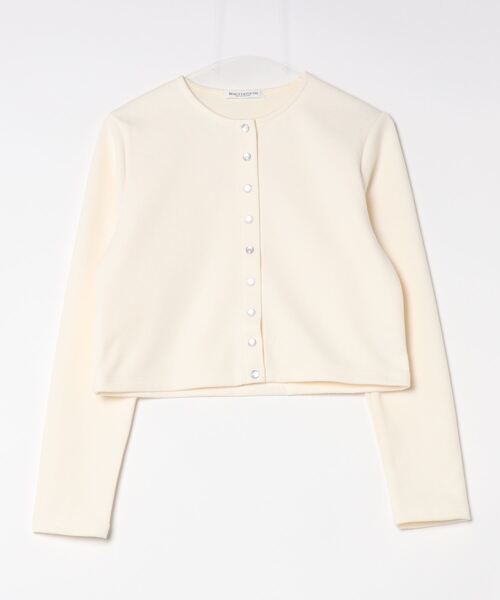「BEAUTY&YOUTH UNITED ARROWS」 カーディガン FREE オフホワイト レディース