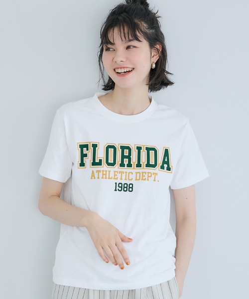 tシャツ ベーシックTシャツ レディース coca tシャツ ベーシックプリントTシャツ レディース : ZOZOTOWN