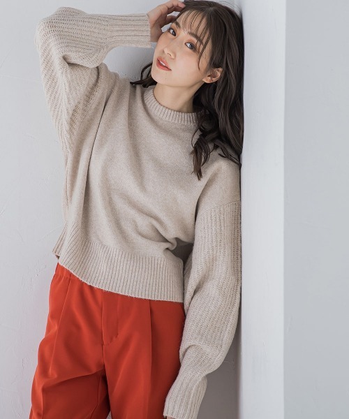 「VICKY」 長袖ニット M ブラック レディース_画像2