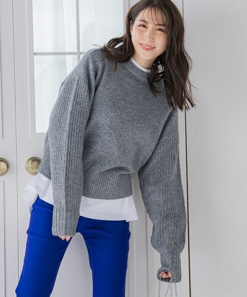 「VICKY」 長袖ニット M ブラック レディース_画像8