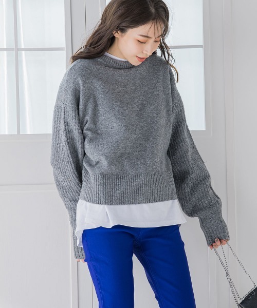 「VICKY」 長袖ニット M ブラック レディース_画像9