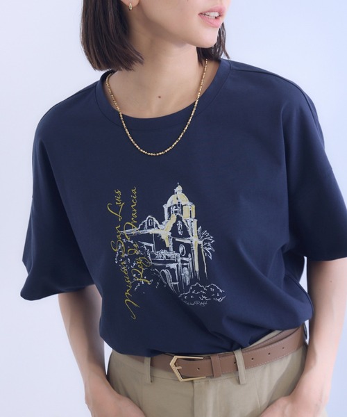 tシャツ 「KATHARINE ROSS」オーシャンサイドTシャツ レディース KATHARINE ROSS tシャツ 「KATHARINE ROSS」オーシャンサイドT