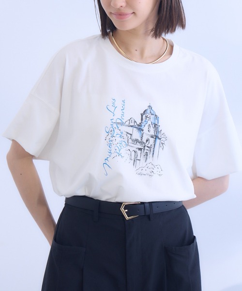 tシャツ 「KATHARINE ROSS」オーシャンサイドTシャツ レディース KATHARINE ROSS tシャツ 「KATHARINE ROSS」オーシャンサイドT