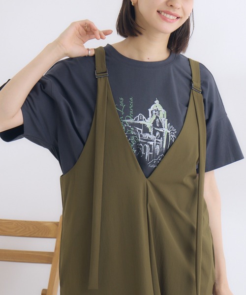 tシャツ 「KATHARINE ROSS」オーシャンサイドTシャツ レディース