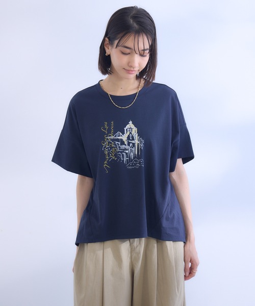 tシャツ 「KATHARINE ROSS」オーシャンサイドTシャツ レディース KATHARINE ROSS tシャツ 「KATHARINE ROSS」オーシャンサイドT