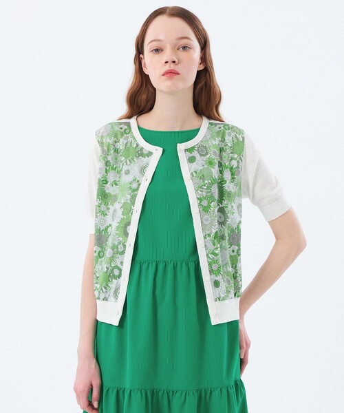 MACKINTOSH PHILOSOPHY カーディガン リバティコンビニット