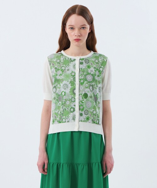 MACKINTOSH PHILOSOPHY カーディガン リバティコンビニット