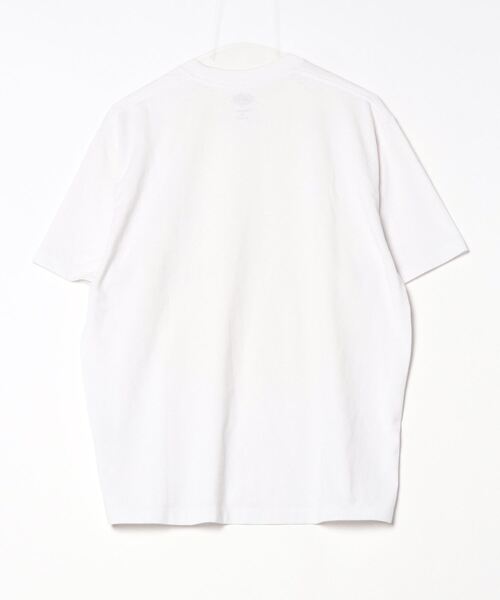 「DANTON」 ワンポイント半袖Tシャツ - ホワイト メンズ_画像2